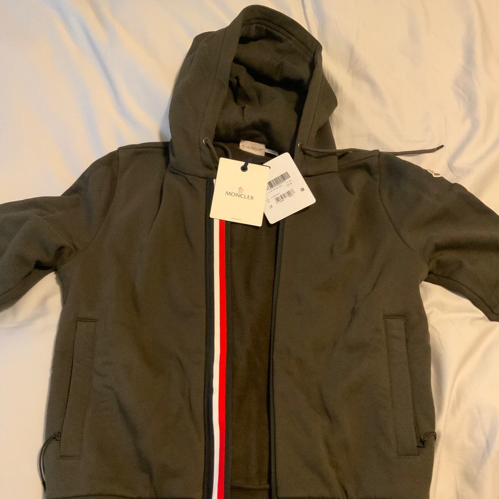 Moncler Maglia Full Zip-Up Hoodie